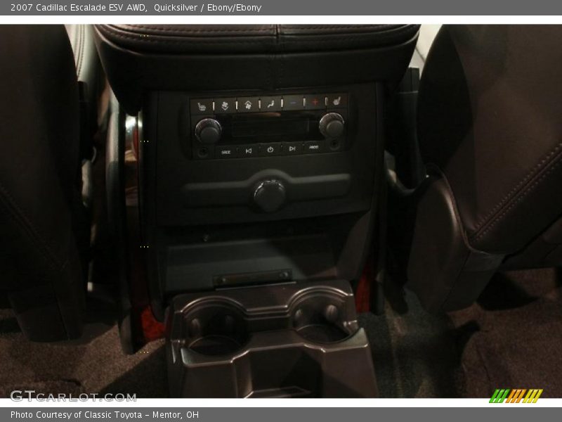Quicksilver / Ebony/Ebony 2007 Cadillac Escalade ESV AWD