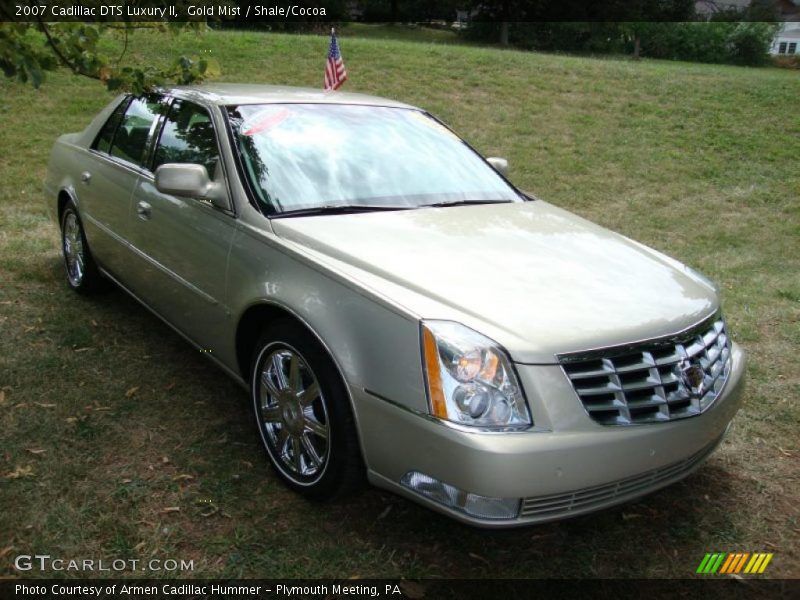Gold Mist / Shale/Cocoa 2007 Cadillac DTS Luxury II