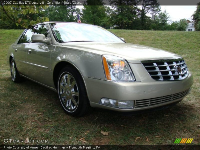 Gold Mist / Shale/Cocoa 2007 Cadillac DTS Luxury II