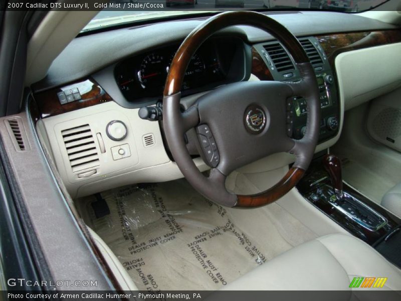 Gold Mist / Shale/Cocoa 2007 Cadillac DTS Luxury II