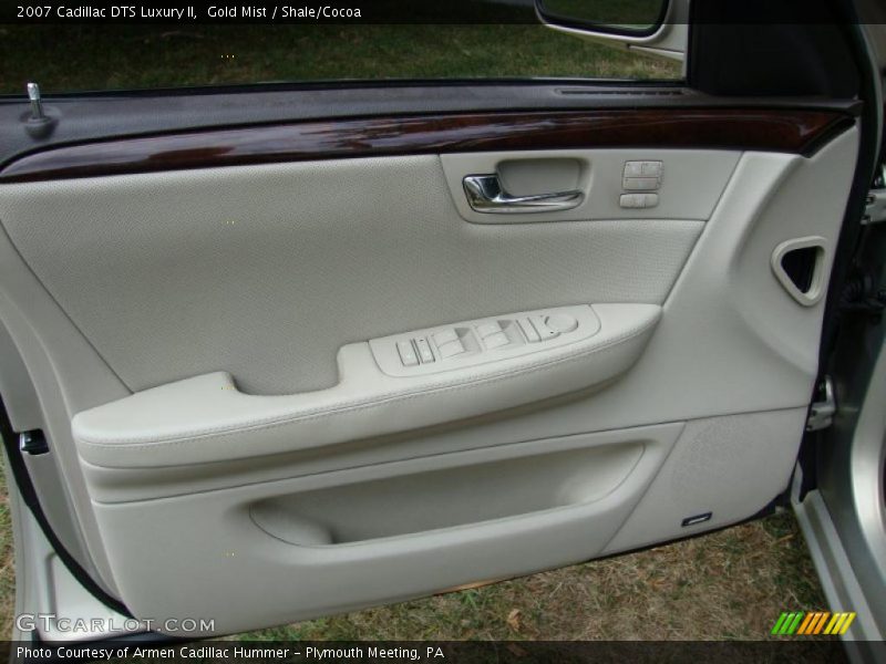 Gold Mist / Shale/Cocoa 2007 Cadillac DTS Luxury II