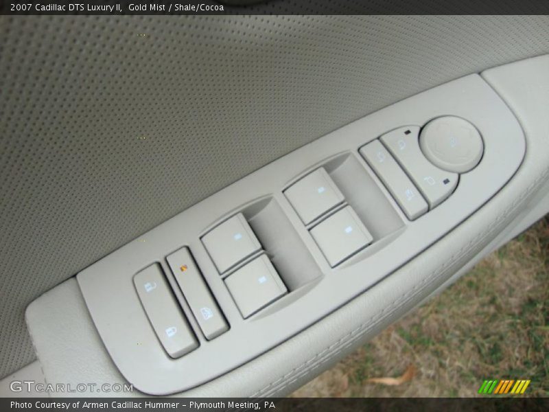 Gold Mist / Shale/Cocoa 2007 Cadillac DTS Luxury II