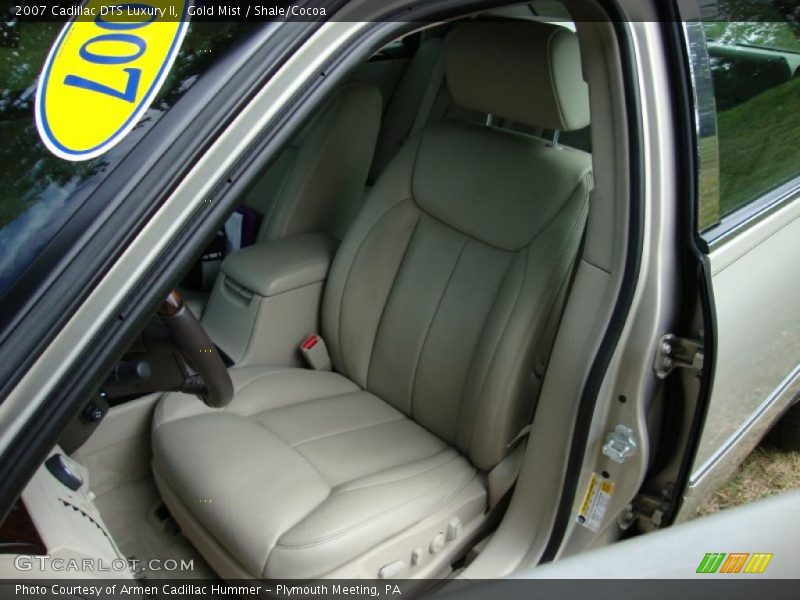 Gold Mist / Shale/Cocoa 2007 Cadillac DTS Luxury II
