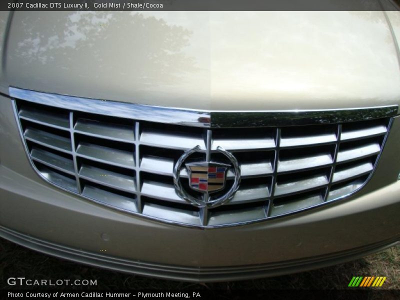Gold Mist / Shale/Cocoa 2007 Cadillac DTS Luxury II