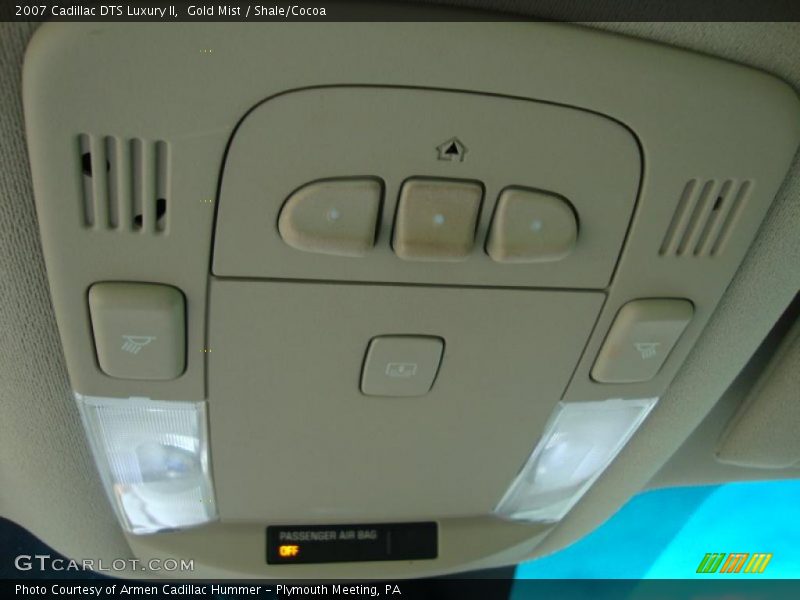 Gold Mist / Shale/Cocoa 2007 Cadillac DTS Luxury II