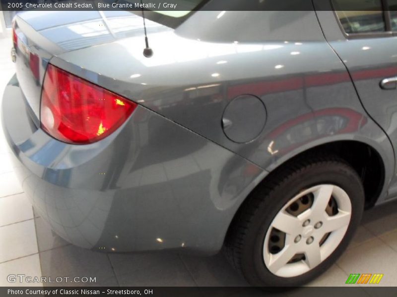 Blue Granite Metallic / Gray 2005 Chevrolet Cobalt Sedan