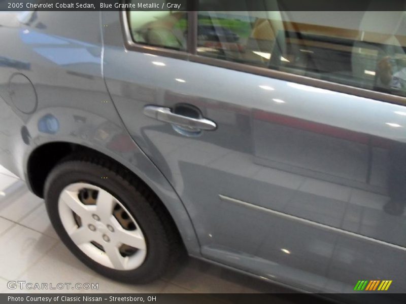 Blue Granite Metallic / Gray 2005 Chevrolet Cobalt Sedan