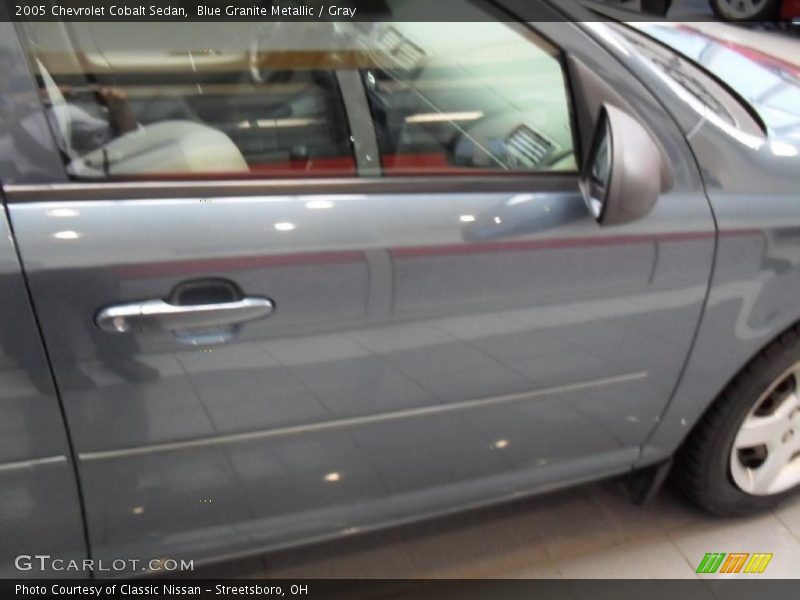 Blue Granite Metallic / Gray 2005 Chevrolet Cobalt Sedan