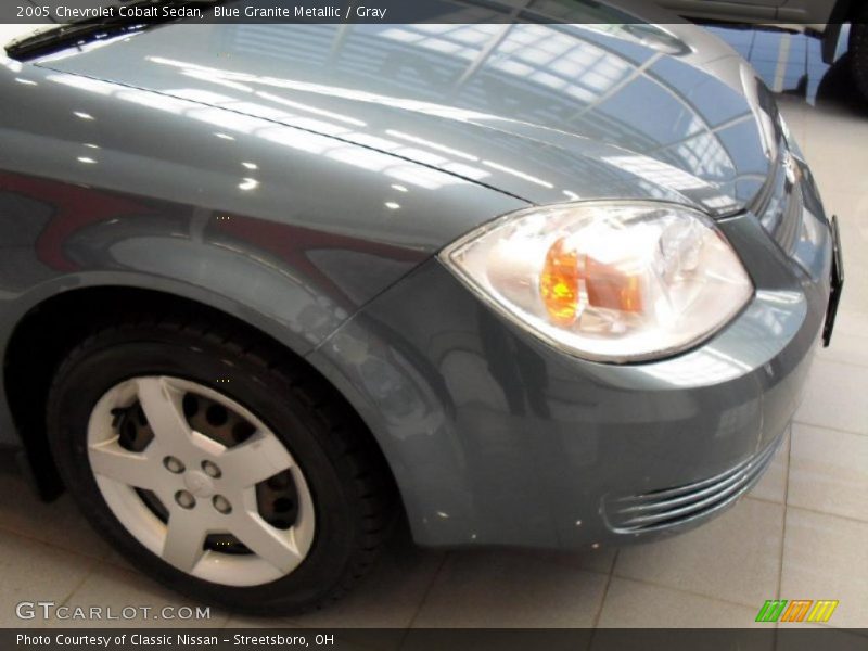 Blue Granite Metallic / Gray 2005 Chevrolet Cobalt Sedan