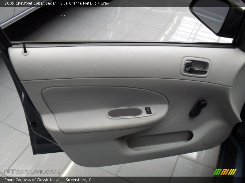 Blue Granite Metallic / Gray 2005 Chevrolet Cobalt Sedan