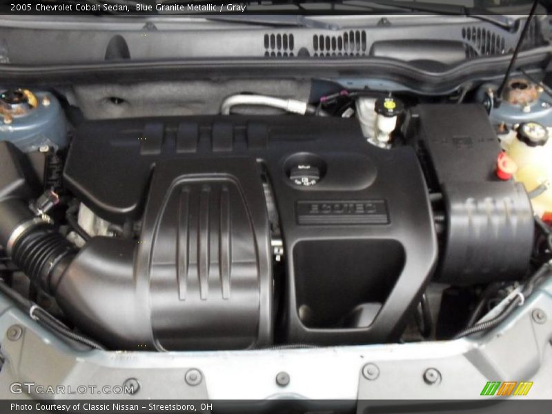 Blue Granite Metallic / Gray 2005 Chevrolet Cobalt Sedan