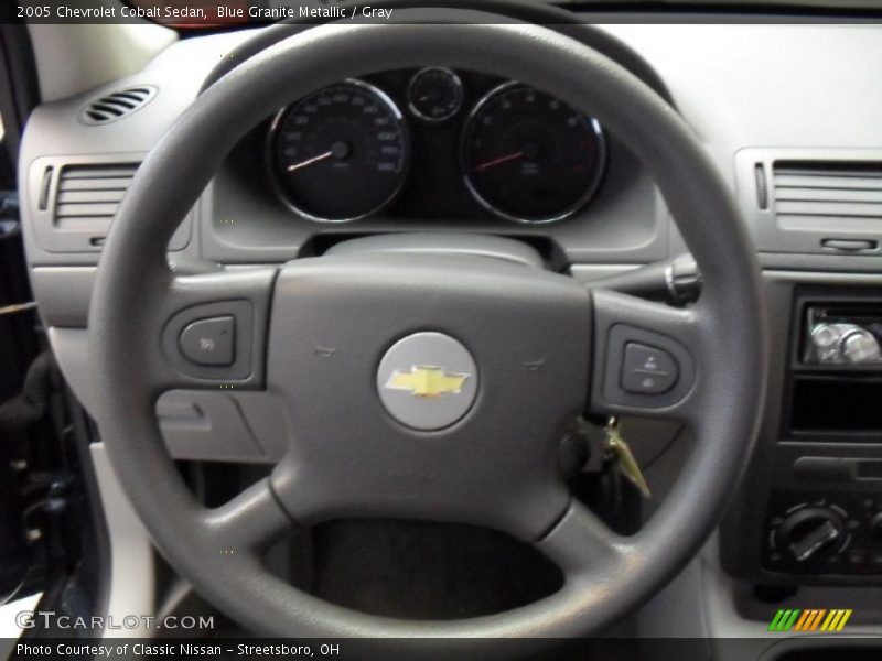 Blue Granite Metallic / Gray 2005 Chevrolet Cobalt Sedan