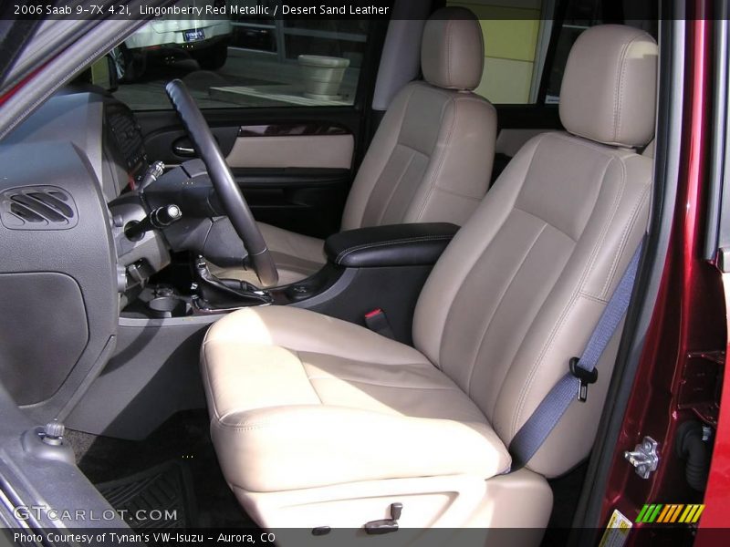 Lingonberry Red Metallic / Desert Sand Leather 2006 Saab 9-7X 4.2i