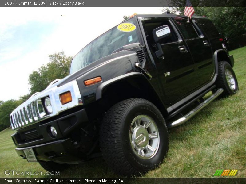 Black / Ebony Black 2007 Hummer H2 SUV