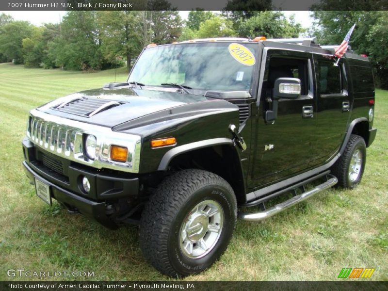 Black / Ebony Black 2007 Hummer H2 SUV