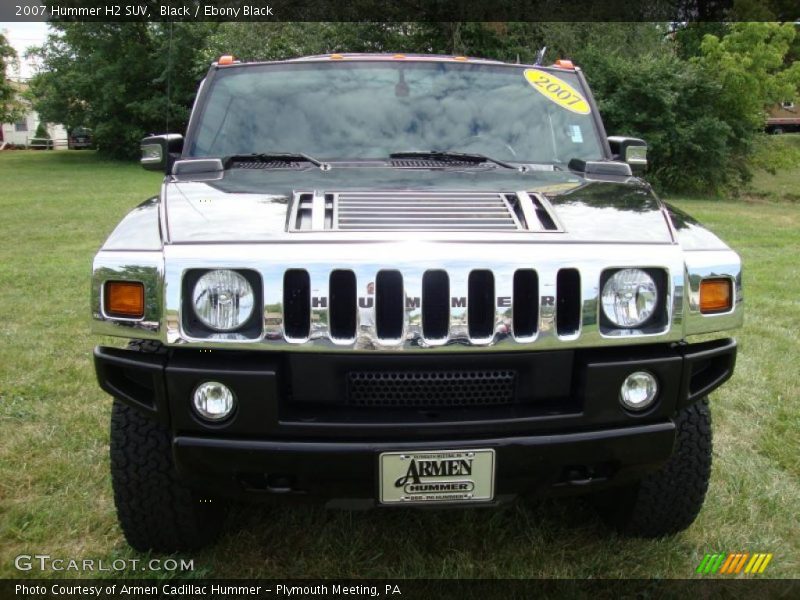 Black / Ebony Black 2007 Hummer H2 SUV