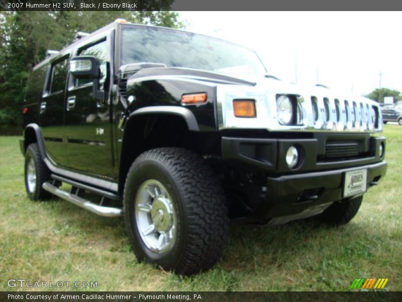 Black / Ebony Black 2007 Hummer H2 SUV