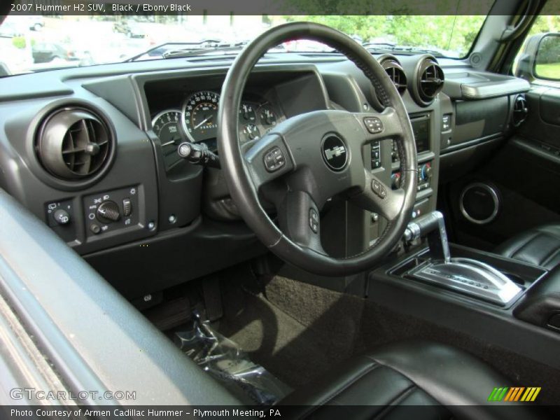 Black / Ebony Black 2007 Hummer H2 SUV