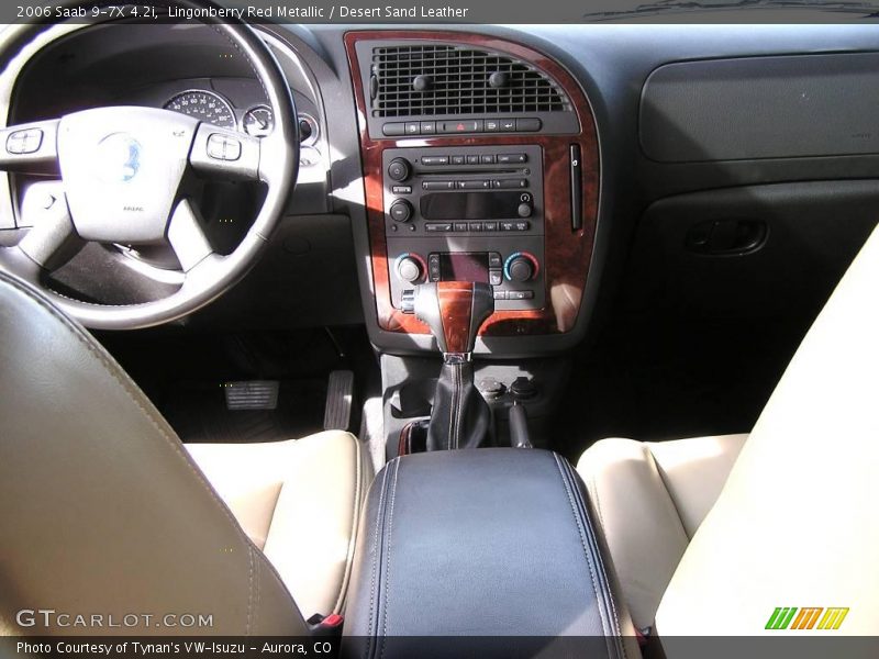 Lingonberry Red Metallic / Desert Sand Leather 2006 Saab 9-7X 4.2i