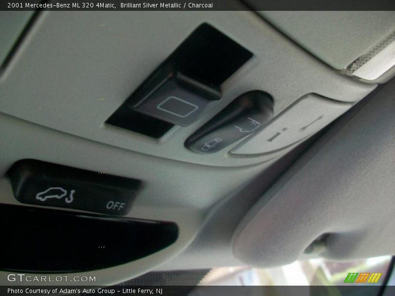 Brilliant Silver Metallic / Charcoal 2001 Mercedes-Benz ML 320 4Matic