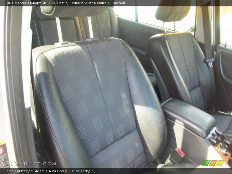 Brilliant Silver Metallic / Charcoal 2001 Mercedes-Benz ML 320 4Matic
