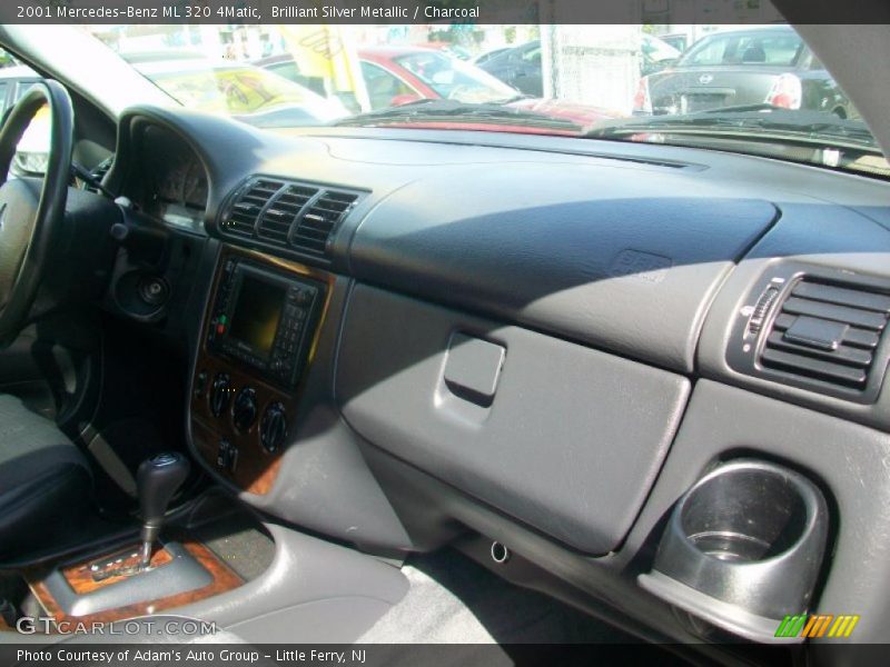 Brilliant Silver Metallic / Charcoal 2001 Mercedes-Benz ML 320 4Matic