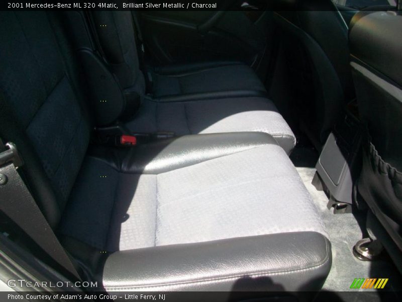 Brilliant Silver Metallic / Charcoal 2001 Mercedes-Benz ML 320 4Matic