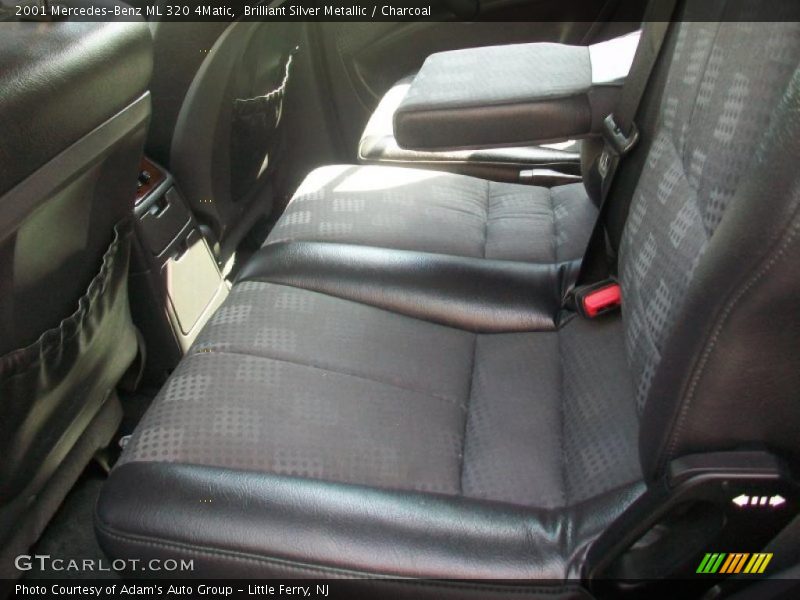 Brilliant Silver Metallic / Charcoal 2001 Mercedes-Benz ML 320 4Matic