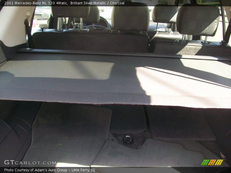 Brilliant Silver Metallic / Charcoal 2001 Mercedes-Benz ML 320 4Matic