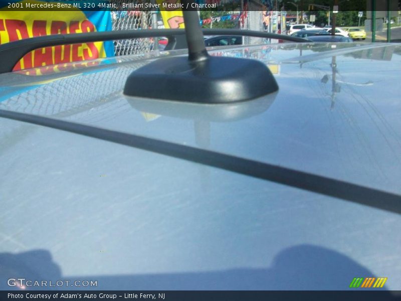 Brilliant Silver Metallic / Charcoal 2001 Mercedes-Benz ML 320 4Matic