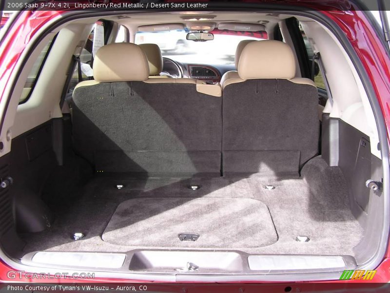 Lingonberry Red Metallic / Desert Sand Leather 2006 Saab 9-7X 4.2i