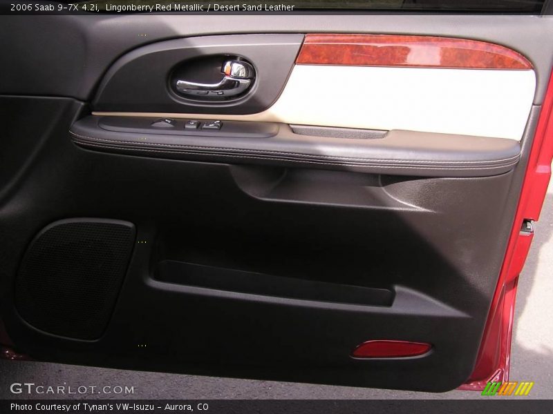 Lingonberry Red Metallic / Desert Sand Leather 2006 Saab 9-7X 4.2i