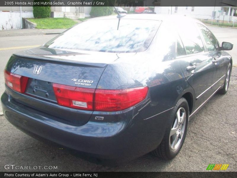 Graphite Pearl / Gray 2005 Honda Accord Hybrid Sedan