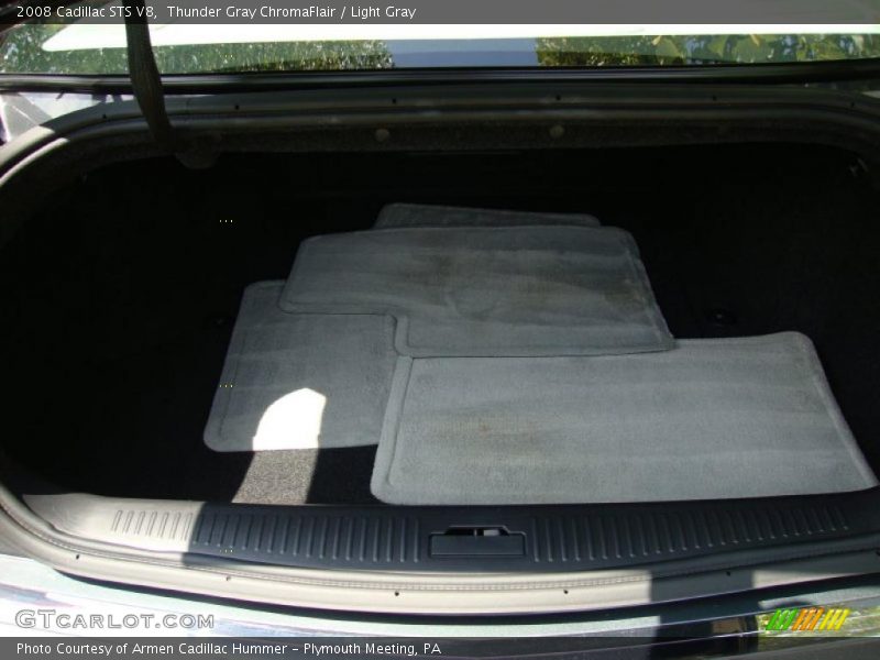 Thunder Gray ChromaFlair / Light Gray 2008 Cadillac STS V8