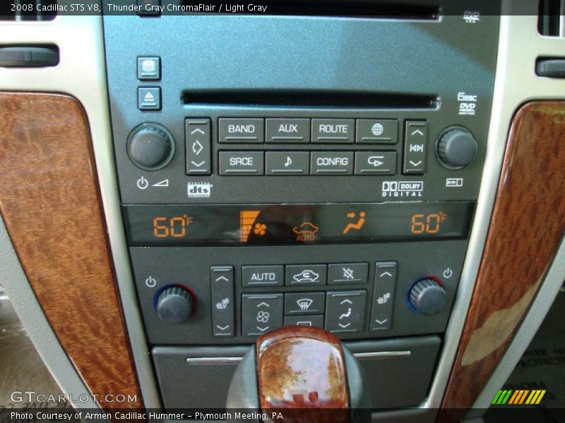 Thunder Gray ChromaFlair / Light Gray 2008 Cadillac STS V8