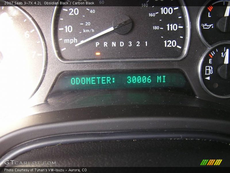 Obsidian Black / Carbon Black 2007 Saab 9-7X 4.2i