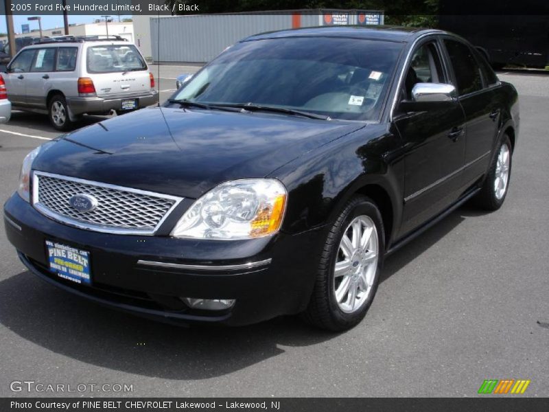 Black / Black 2005 Ford Five Hundred Limited