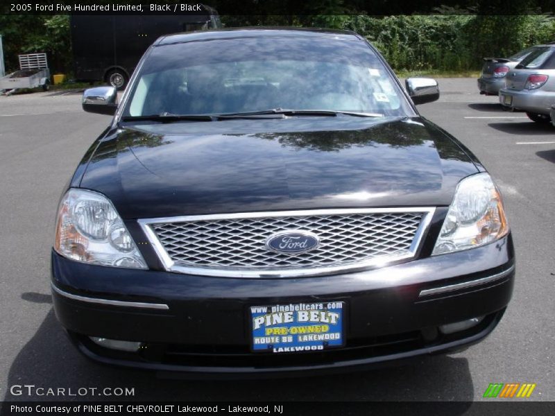 Black / Black 2005 Ford Five Hundred Limited