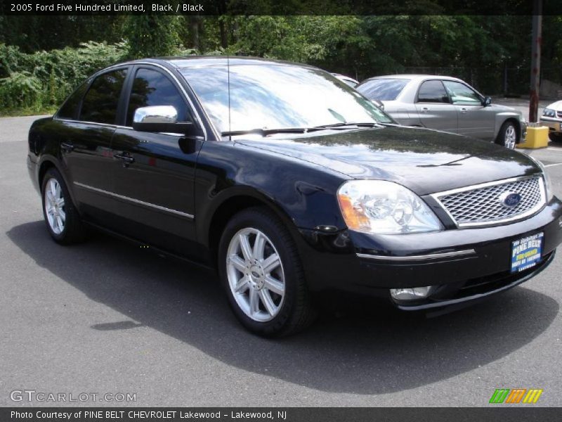 Black / Black 2005 Ford Five Hundred Limited