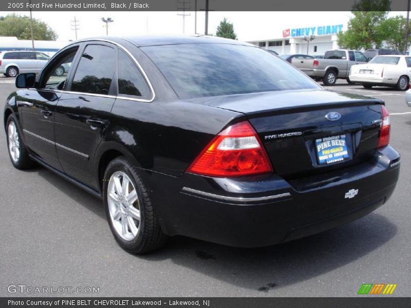 Black / Black 2005 Ford Five Hundred Limited