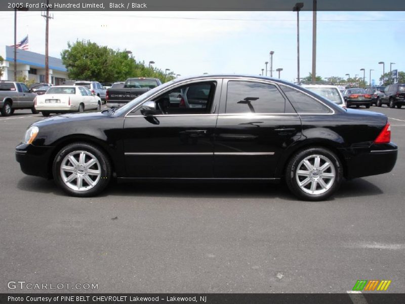 Black / Black 2005 Ford Five Hundred Limited