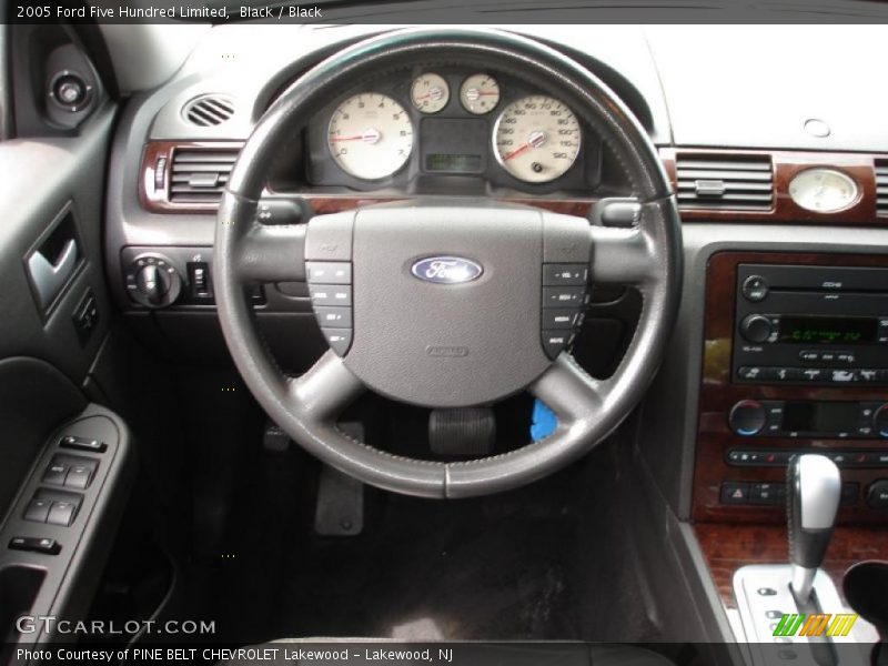 Black / Black 2005 Ford Five Hundred Limited