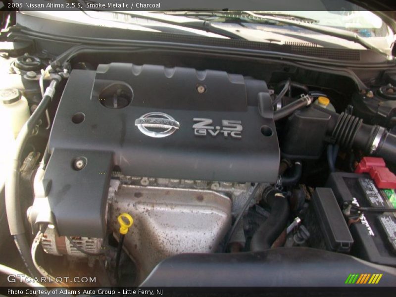 Smoke Metallic / Charcoal 2005 Nissan Altima 2.5 S