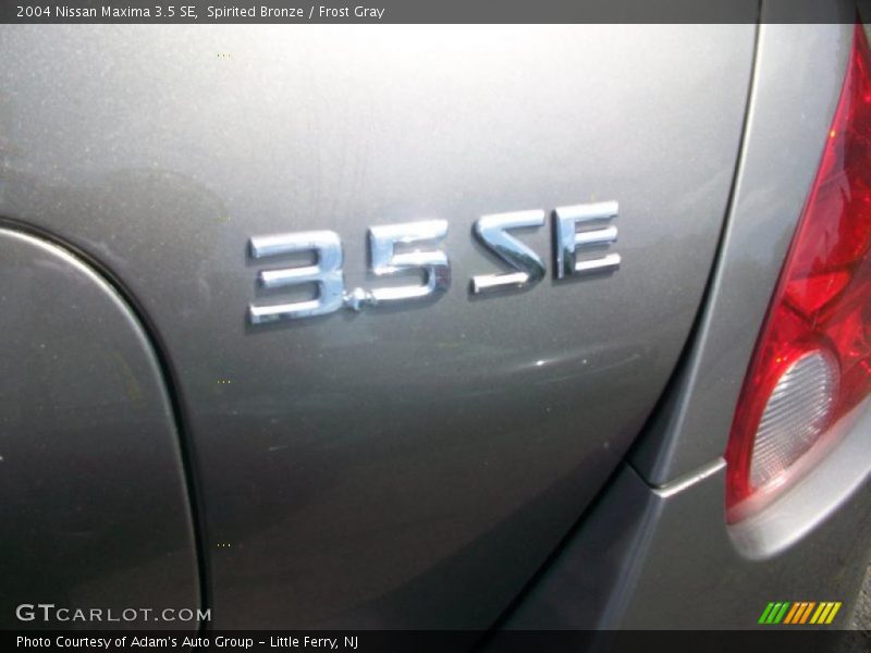 Spirited Bronze / Frost Gray 2004 Nissan Maxima 3.5 SE