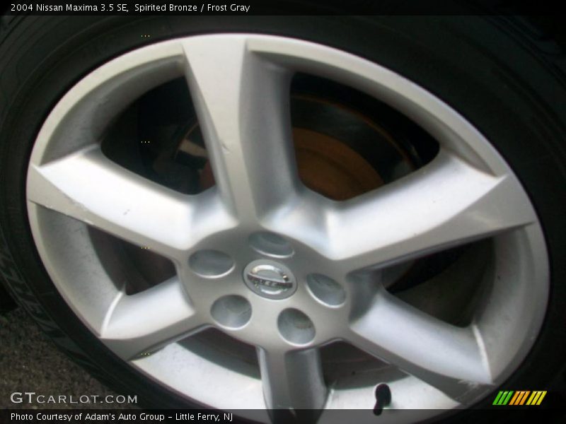Spirited Bronze / Frost Gray 2004 Nissan Maxima 3.5 SE