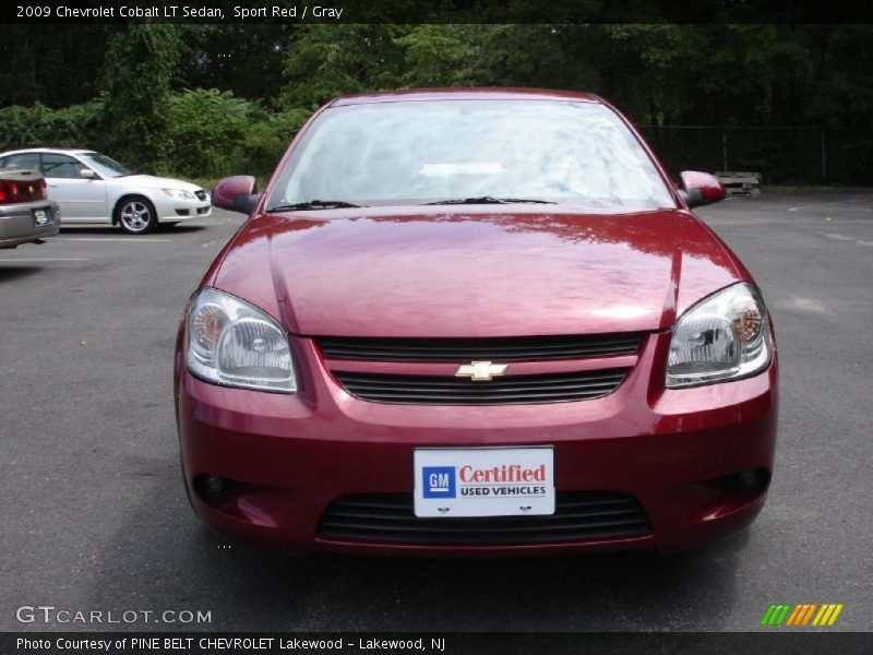 Sport Red / Gray 2009 Chevrolet Cobalt LT Sedan