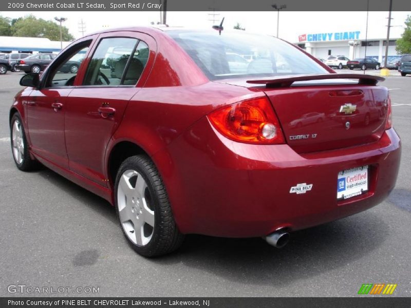 Sport Red / Gray 2009 Chevrolet Cobalt LT Sedan