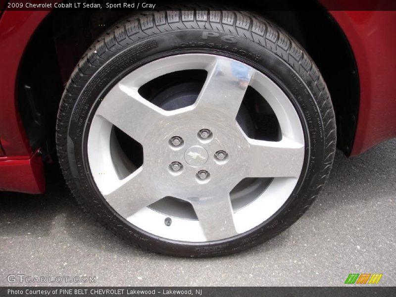 Sport Red / Gray 2009 Chevrolet Cobalt LT Sedan