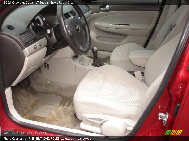 Sport Red / Gray 2009 Chevrolet Cobalt LT Sedan