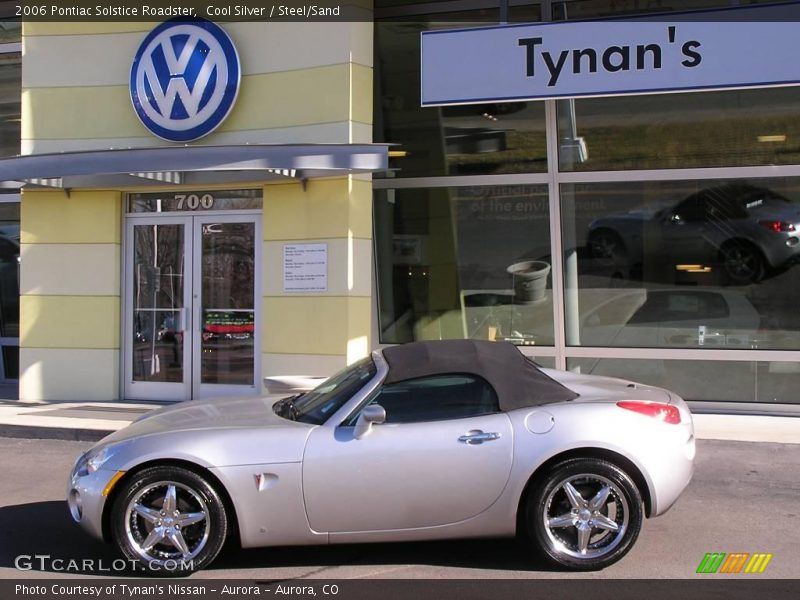Cool Silver / Steel/Sand 2006 Pontiac Solstice Roadster